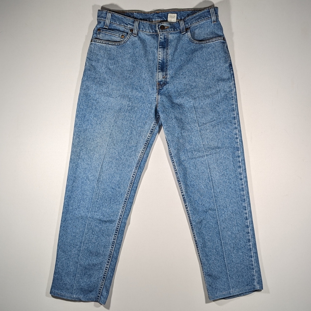 Vintage Levis Jeans Men 36x30 Blue 540 Relaxed Made In USA 90s Straight Leg 1999